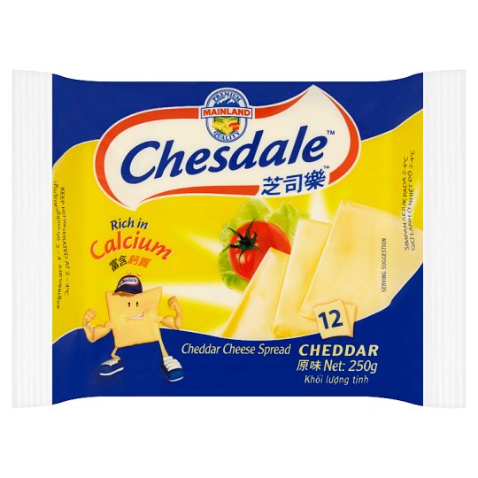 Chesdale Cheddar Cheese 125G